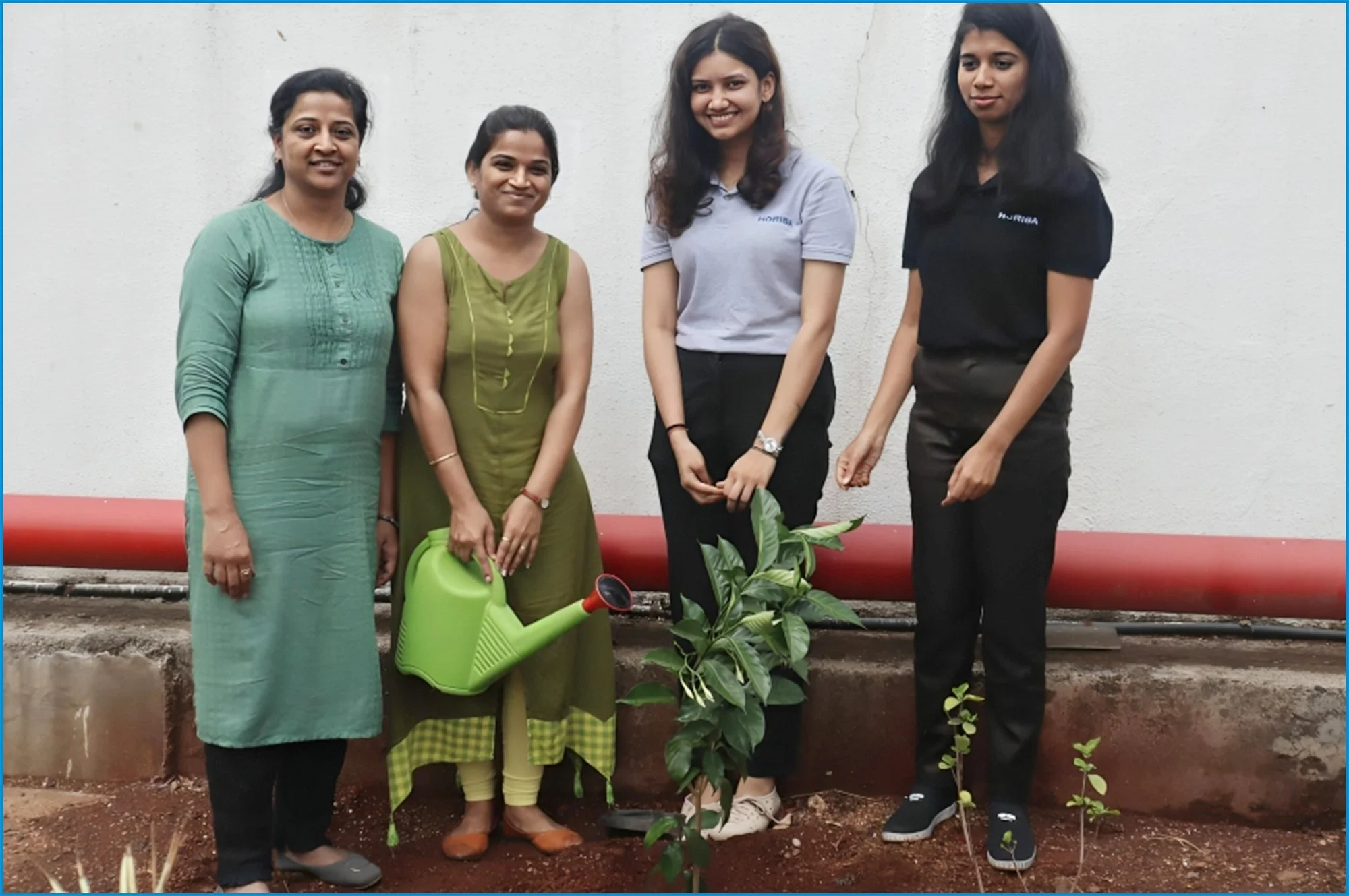 Green initiative certificate presented to customer