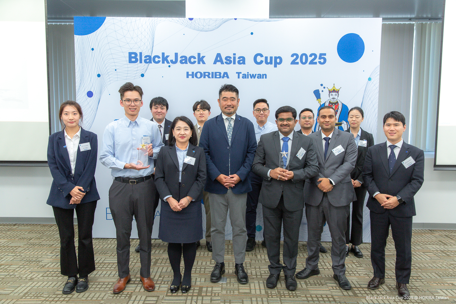 A group picture with the participants of the Asia BlackJack Cup 2025