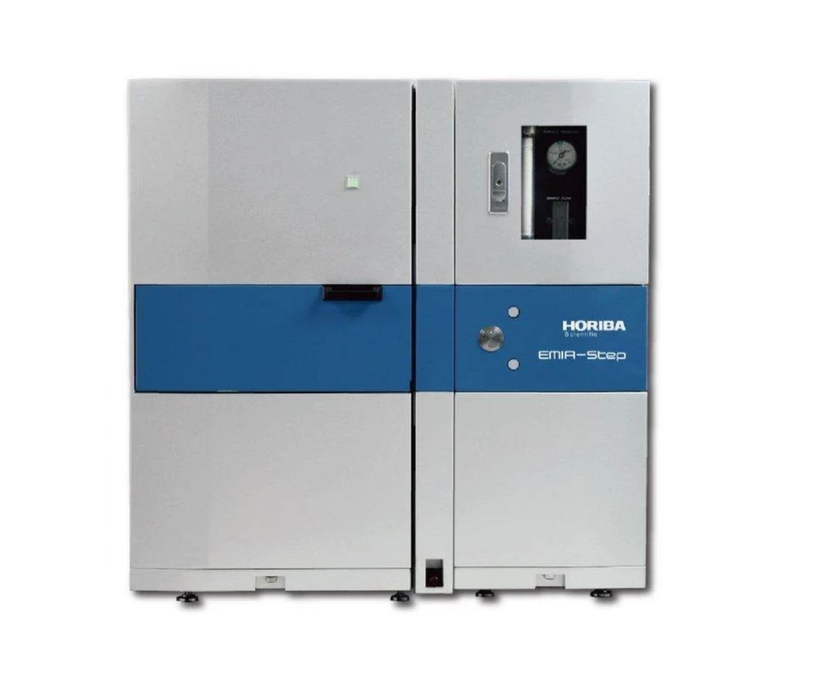 EMIA-Step carbon analyzer with temperature rising furnace
