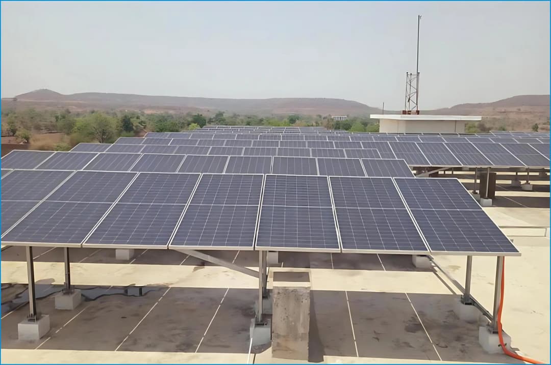 Solar panels at Pune center