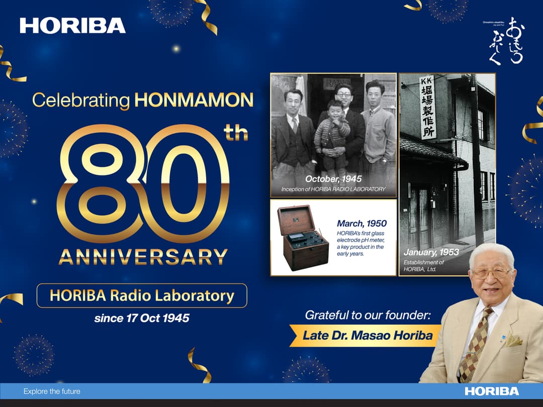 Celebrating 80 Years of HORIBA Radio Laboratory – The Legacy of HONMAMON