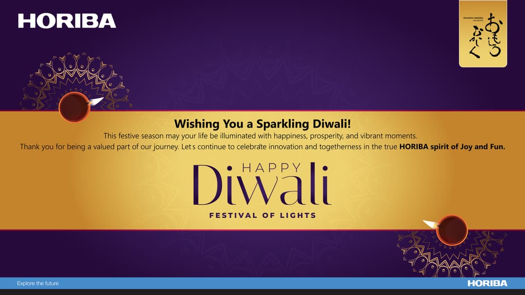 Celebrating Diwali - The Festival of Lights Across HORIBA India!
