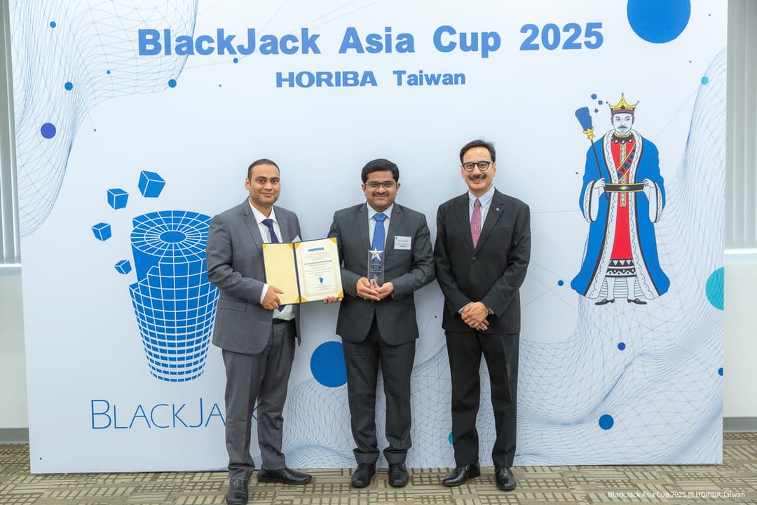 HORIBA India Shines at Asia BlackJack Cup 2025 – Wins Silver Award!